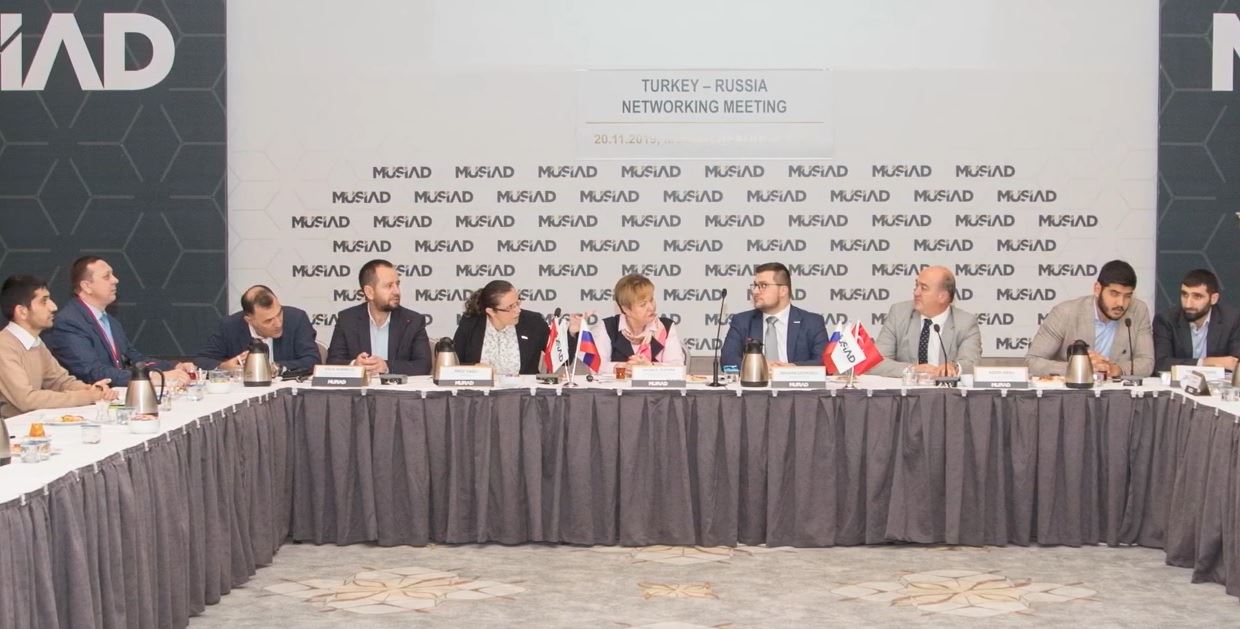 MÜSİAD'da Türkiye-Rusya Networking Toplantısı gerçekleştirildi