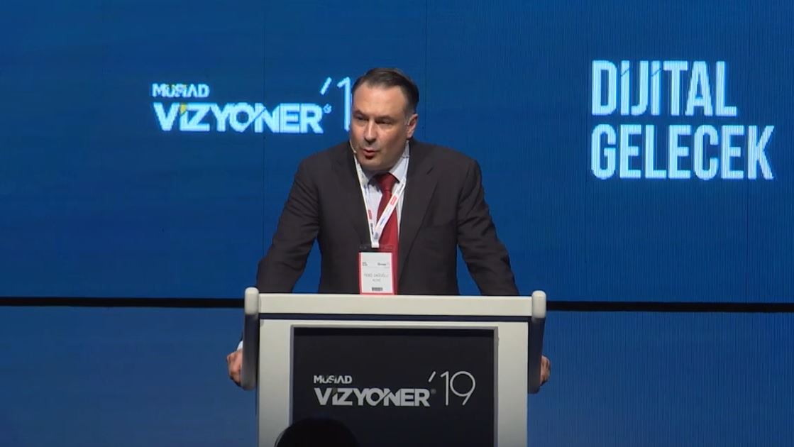 Rebii Dağoğlu, Vizyoner'19 Milli Teknoloji Hamlesi ve Dijital Türkiye panelinde fikirlerini paylaştı