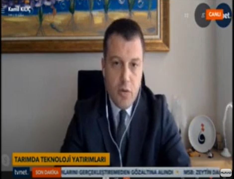 MÜSİAD Akıllı Şehirler ve Şehir Ekonomileri Komite Başkanı Kılıç, TARS protokolünü TV Net'te anlattı