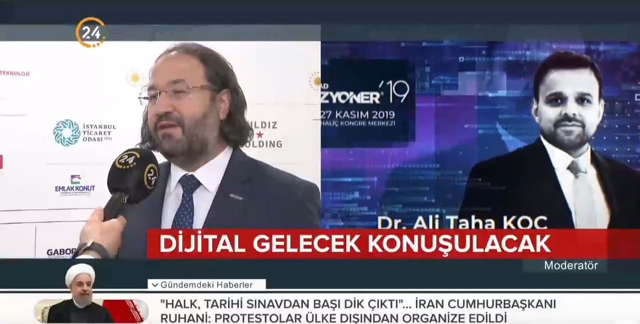 MÜSİAD Vizyoner İcra Kurulu Başkanı Muhammet Ali Özeken'den Dijital Gelecek daveti