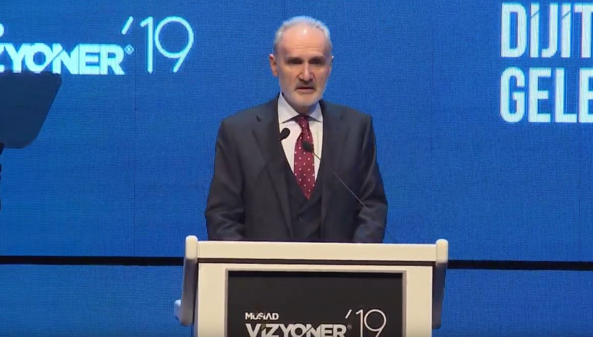 İTO Başkanı Şekib Avdagiç'in MÜSİAD Vizyoner'19 Dijital Gelecek konuşması