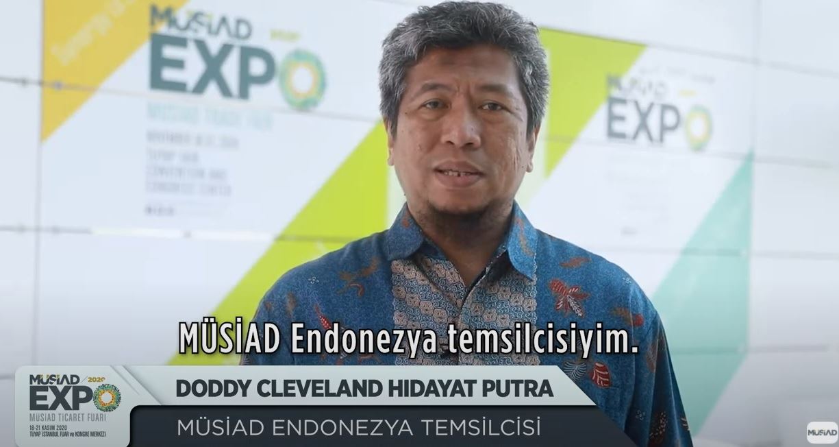 MÜSİAD Endonezya üyeleri MÜSİAD EXPO 2020'de